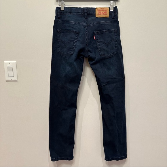 Levi’s 511 Slim Youth Boys Jeans, Dark Blue Size 12 Reg (26W, 26L) - Picture 3 of 8